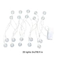 thumbnail image 3 of Christmas Decoration Clearance! Christmas Balls LED Decorative Lights Transparent Layered Multi-Stack Lights String Battery Garden Decoration Balls, Colorful Models Deals of The Day Unclaimed Pallets, 3 of 7