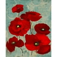 thumbnail image 3 of Loreth, Lanie 15x18 Black Modern Framed Museum Art Print Titled - Kindles Poppies I, 3 of 5