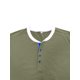 thumbnail image 4 of Sunloudy - Camisetas informales para hombre, cuello redondo, manga larga, cuello redondo, cierre de botones, escote Sunloudy S M L XL XXL, 4 of 7