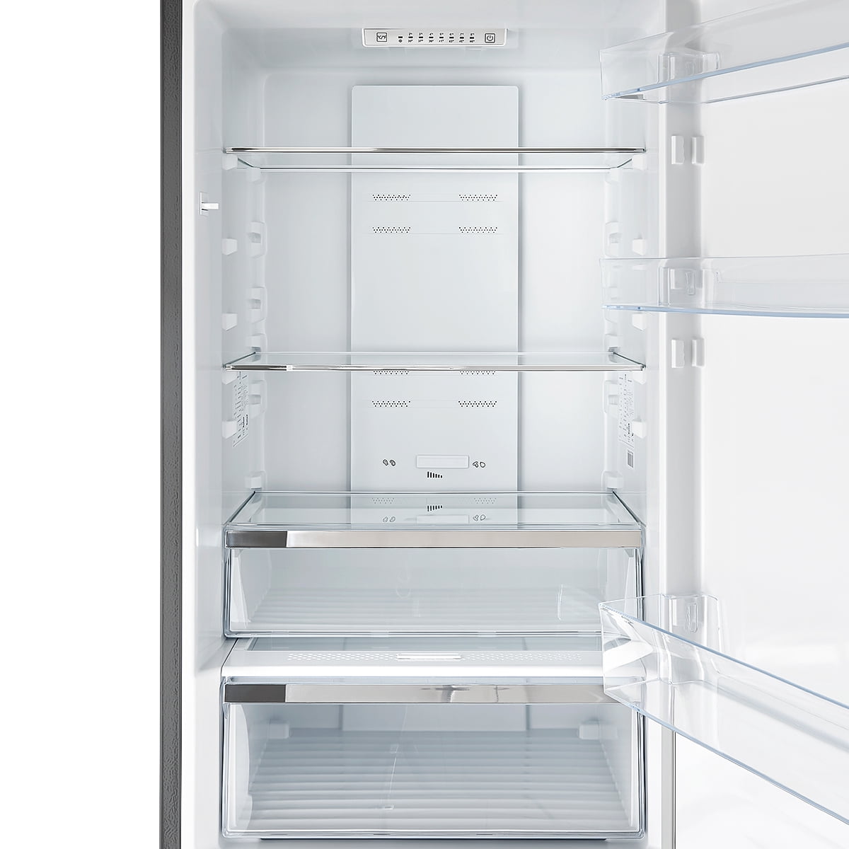 Forno Guardia 46.8" - Two 23.6" Bottom Freezer Refrigerators, Total of 21.6 cu.ft