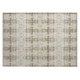 thumbnail image 2 of Addison Rugs Chantille Indoor/Outdoor Transitional Geometric Beige Washable Rectangle Rug, 1'8" x 2'6", 2 of 6