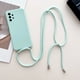 thumbnail image 3 of Strap Cord Chain Case For Samsung Galaxy A54 A14 A53 A52 A51 A34 A33 A13 S23 S22 Ultra S21 FE Necklace Lanyard Rope Matte Cover, 3 of 5