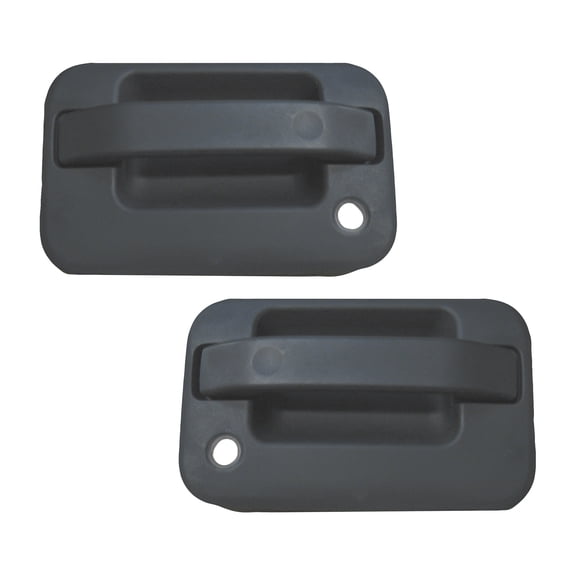 TRQ Front Exterior Outer Door Handle LH & RH Set Pair for F150 Pickup Truck DHA35352 Fits select: 2004-2014 FORD F150