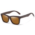 thumbnail image 1 of GM-gafas de sol de madera de bambú Natural, lentes polarizadas hechas a mano con revestimiento de espejo, con caja de regalo Fivean unisex, 1 of 2