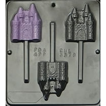 3378 Castle Lollipop Chocolate Candy Mold