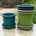 thumbnail image 4 of Flower Pot Tray Nice-looking Plastic Breathable Anti-deform Water Planter Container for Garedn, 4 of 8
