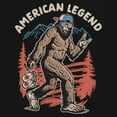 thumbnail image 3 of American Legend Bigfoot Women's Tank Top Patriotic Funny Sasquatch Fan 4 July USA Flag Beer BBQ Tailgate Party, 3 of 7