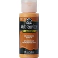 thumbnail image 1 of FolkArt Multi-Surface Satin Acrylic Paint, 2 fl. oz., Vivid Orange, 1 of 9