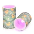 thumbnail image 2 of Ducks and Flower Wave Flameless LED Candle Set with Remote, Battery Operated Color Changing Pillar Candles, Set of 2, 2 of 7