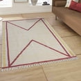 thumbnail image 2 of Casavani Eco friendly Geometric Yoga Area Rug, Yellow 10x18feet, 2 of 6