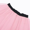 thumbnail image 3 of Vedolay Mini Skirts Women's Floral Skirts Smocked Elastic Waist Below Knee Length Ruffle Tiered Skirt,Pink A, 3 of 5