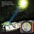 thumbnail image 3 of Foldable Dual-Sided Solar Camping Lantern for Outdoor Emergency - Orange, 3 of 5