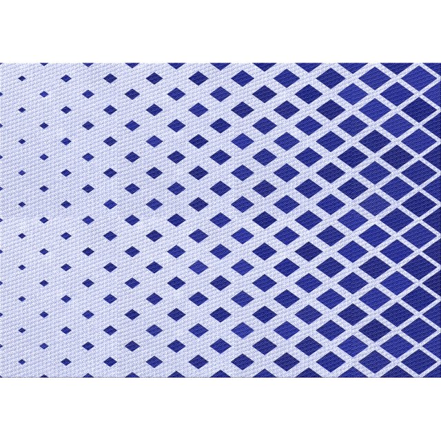 Ahgly Company Tapis d'Intérieur Lavables en Machine Rectangle Bleu Lavande Transitionnel, 7' x 9'