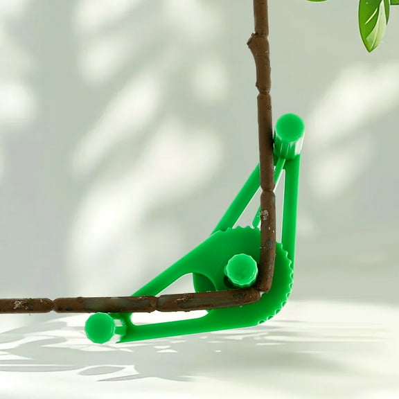 Sutowe 50 Pcs Branch Training Clips Adjustable Stem Benders Reusable Plastic Low Stress Training Clips Multifunctional Bud Trainer Clips for Growing Vegetables Flowers Gardening