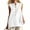 White, variant on cocolona Summer Linen Tank Tops for Women Sleeveless Crew Neck Button Shirts Dressy Casual Solid Color Tunic Blouses
