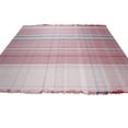 thumbnail image 5 of EORC RR03PK4X6 Hand-Knotted Wool Flat Weave Rug, 4' x 6', Pink Area Rug, 5 of 5