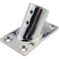 thumbnail image 5 of ABCISI Heavy Duty Boat Hand Rail Fitting, 60 Degree 1 inch Rectangular Base-Marine 316 Stainless Steel Deck Hardware, 5 of 14