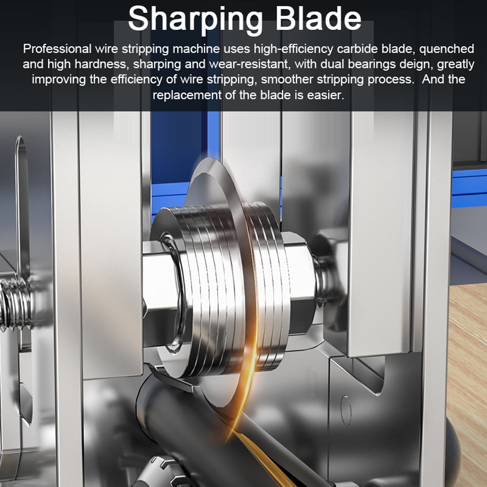 Hand Crank Wire Stripping Tool Manual Electric Peeling Machine Wire Stripper