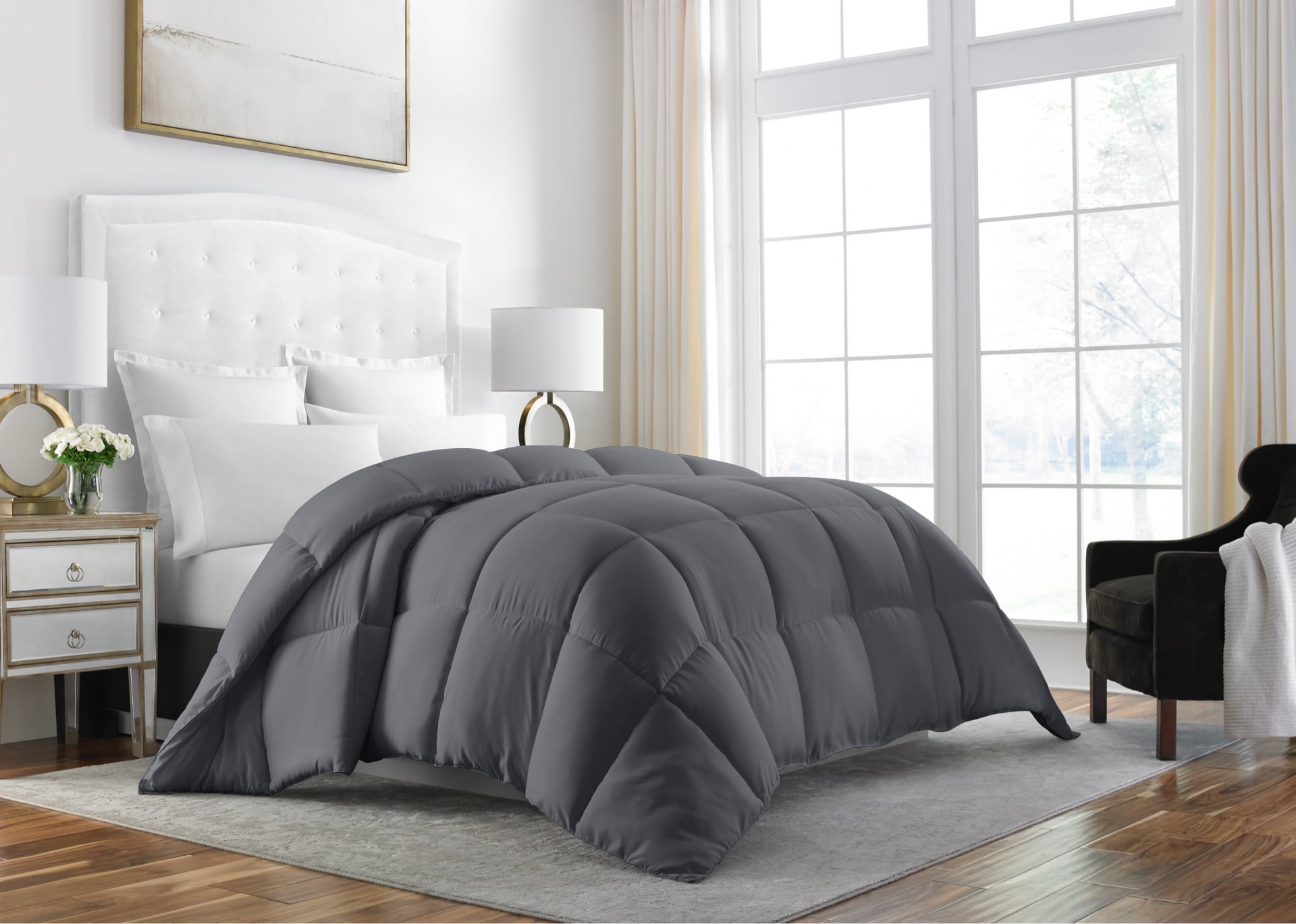 Noble Linen's Goose Down Alternative Comforter