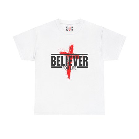 DJH Apparel | Believer For Life Christian Unisex T-shirt DJH Apparel | Believer For Life Christian Unisex T-shirt