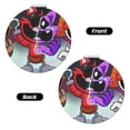 thumbnail image 2 of Zufioo Smiling Critters for Portable Pocket Makeup Mirror, Foldable Handheld Magnifying Beauty Mirror Suitable for Wallet Handbag for Women-Round Shape, 2 of 9