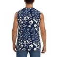 thumbnail image 4 of Balery Plant Men's Sleeveless Muscle Shirts Workout Tank Top, Moisture Wicking, Odor Protection-Large, 4 of 8