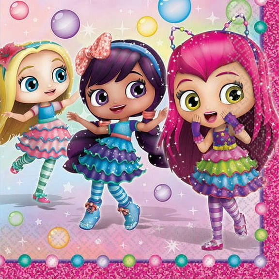 Little Charmers Beverage Napkin