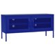 thumbnail image 1 of Mueble para TV VidaXL, estilo industrial, construcción de acero azul marino, 1 of 5