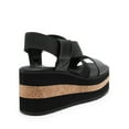 thumbnail image 4 of Dream Pairs Womens bold high-platform sandals  chunky platform sandals, 4 of 7
