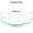 transparent 24", variant on 36 Inch Round Glass Dining Table Top,Circle Tempered Glass Kitchen Table Top with 4-6 Rubber Anti-Slip Ring,0.35'' Clear Circular Dining Table Top, for Dining,Restaurant Table and Lazy Susan
