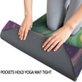 thumbnail image 3 of Colorful Swirl Tie Dye Pattern Hot Yoga Mat Towel Non Slip for Hot Yoga - Quick-Drying Yoga Mat Cover with 4 Corner Pockets with Travel Bag - Hot Yoga Towel Non Slip 70"x26", 3 of 6