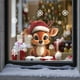 thumbnail image 5 of Seyotauo Large Christmas Window Clings, Xmas Window Stickers Cute Reindeer Christmas Tree Snowflake Home Decals Extra Large Xmas Indoor Outdoor Room Glass Decorations, 5 of 7