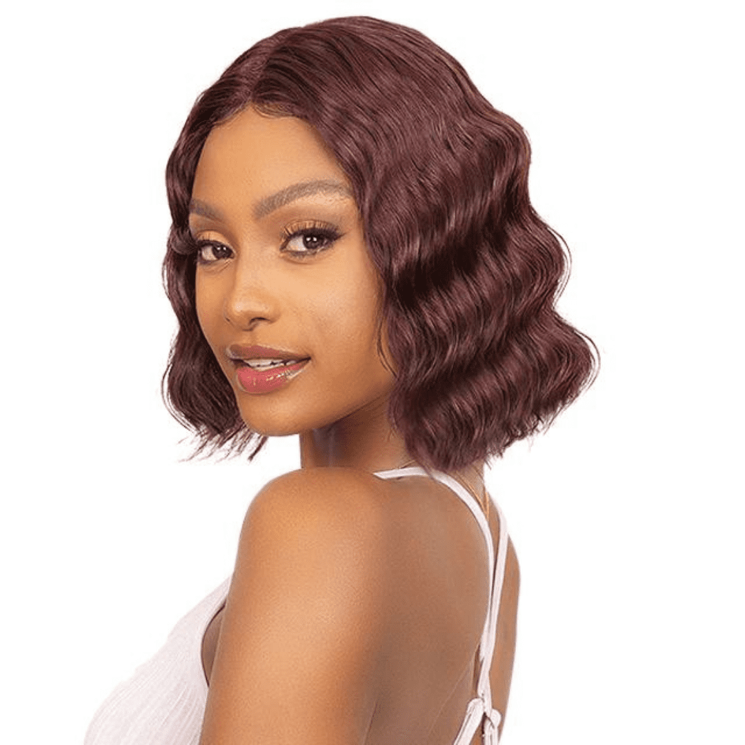 Janet Collection 100% Virgin Remy Human Hair Hand-Tied Lace Deep Part Wig - Kamel