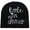Black, variant on Knitted Letter Pattern Hat Outdoor Windproof Handmade Crochet Hat for Girl