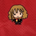 thumbnail image 5 of Harry Potter Cute Chibi Hermione Character Mens Lined Mesh Shorts, Red, 2X-Large, 5 of 6