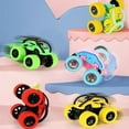 thumbnail image 4 of Esaierr 4PCS 2+ Years Old Boys Mini Car Toys,Toddler Boys Stunt Tumbling Toys Car,Baby Inertia Small Car Toys, 4 of 5