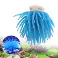 thumbnail image 1 of Simulation Corail Lumineux, Simple à Utiliser Décoration de Poisson Oursin Décoration de Corail pour Poissons pour Aquariums et Poissons Violet, Bleu, Vert, 1 of 8