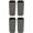Gray, variant on Blank Foam Collapsible 24 oz. Can Coolie (Kelly Green, 12 Pack)