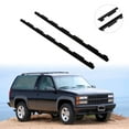 thumbnail image 3 of cciyu 2PCS Black Window Molding Trim Compatible with 1988-2000 For Chevrolet C1500 For GMC C2500 OEM 15991405,15991406 – Noise Reduction & Leak Proof, 3 of 4