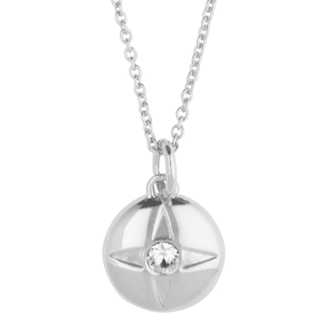 Collar para Mujer con Cristal Fino Swarovski en forma de Star– Bañado en Rodio- Collar Elegante y Brillante-Collares de Mujer de Moda- Joyería para Mujer de Moda- Regalo especial Ortiz Espinosa Temporada