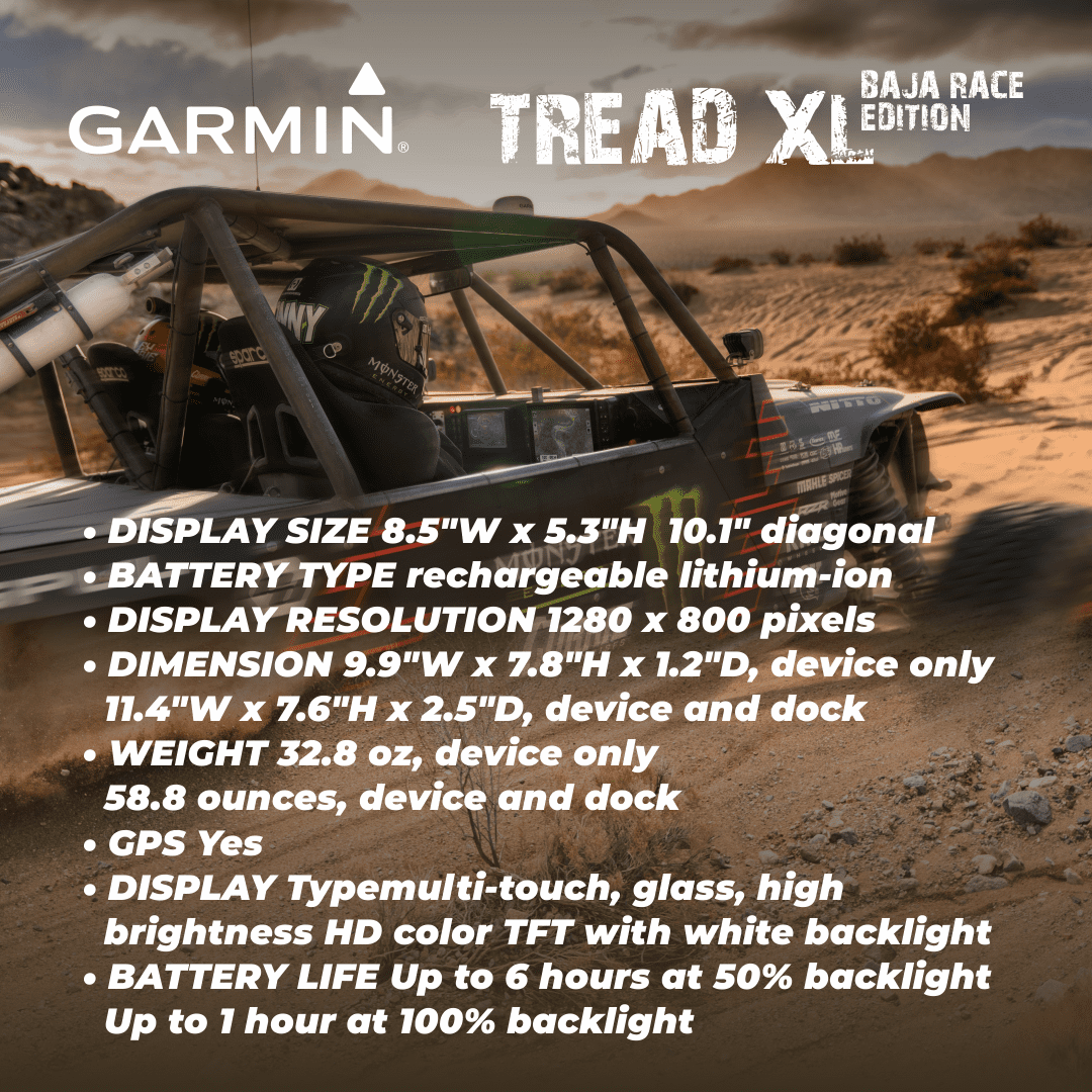 Garmin Tread XL - Baja Race Edition