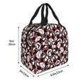thumbnail image 2 of Pofeuu French Bulldog1 Print Lunch Bag Lunch Box Large Capacity Insulated Lunch Bag for Adult, Leakproof Reusable Lunch Tote Bags for Work, 2 of 5