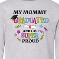 thumbnail image 4 of Inktastic My Mommy Graduated and I'm Super Proud Long Sleeve Youth T-Shirt, 4 of 5