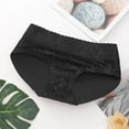 thumbnail image 3 of HUPOM Women Boxers Underwear Womens Underwear High Waist Casual None Comfort Waist Black XL, 3 of 3