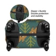 thumbnail image 3 of Goofa Knitted Woodland Squirrel Pattern Luggage Covers For Suitcase,Suitcase Cover Protector Fit 18-32 Inch Luggage-Medium, 3 of 9
