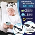 thumbnail image 5 of CozyPhones Toddler Headphones Wireless, Kids Bluetooth Headband, Safe Volume Limiting - Wired School Headphones for Kids with Carry Bag - Toddler Airplane Travel Essentials for Boys & Girls - Kitty, 5 of 5