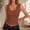 A1_Brown, variant on Women's Sleeveless Scoop Neck Fitted Tank Top Ribbed Knit Casual Basic Cami Shirts Stretchy Slim Fit Shirts Cute Basic Layering Undershirts Lightweight Workout Yoga Wide Strap Vest Coffee Xxl