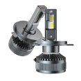 thumbnail image 3 of Miulika 2 Pieces Car LED Headlight Bulbs 6000LM Auto Assembly Spare Part Light Bulbs H4, 3 of 9