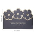 thumbnail image 3 of Boovnll Silk Mat For Home Entryway Non-Slip Wear-abrasion Customizable Trim Dirt Mud Scraper Doormat, 3 of 7