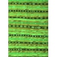 thumbnail image 1 of Ahgly Company Indoor Rectangle Southwestern Green Country Area Rugs, 2' x 4', 1 of 1